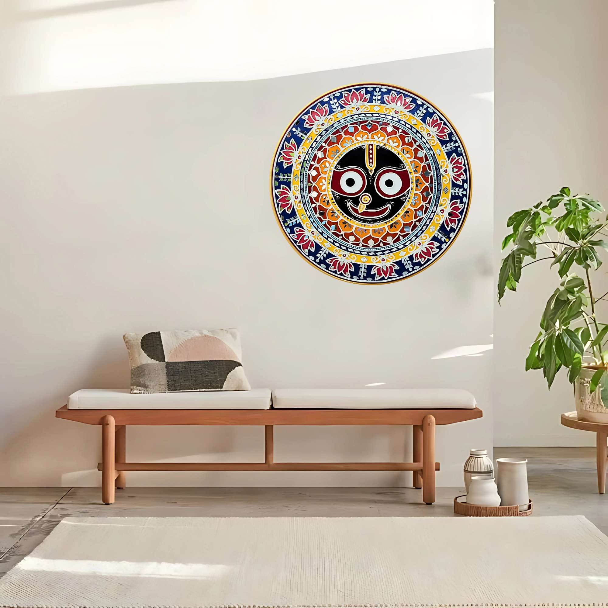 Round Wall Painting - Image 2
